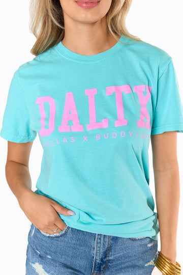 DALTX Graphic Tee - Chalky Mint