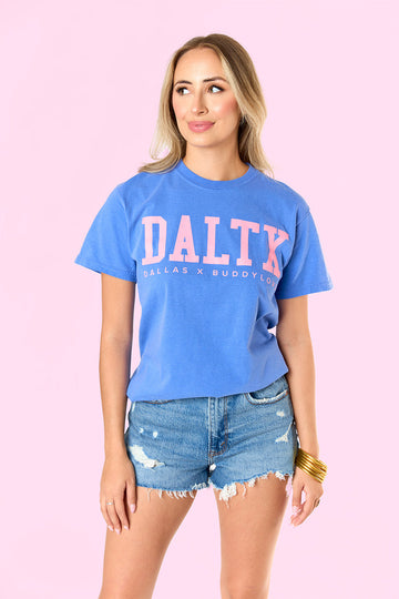 DALTX Graphic Tee - Flo Blue