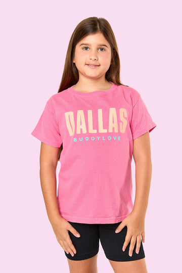 Dallas Youth Graphic Tee - Crunchberry