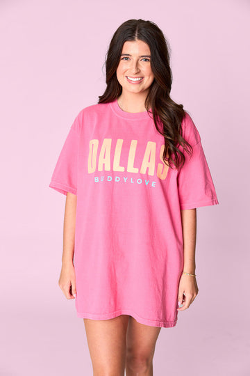 Dallas Graphic Tee - Crunchberry