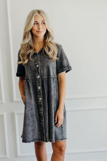 THE LENNOX IN BLACK DENIM