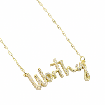 Worthy Gold Necklace