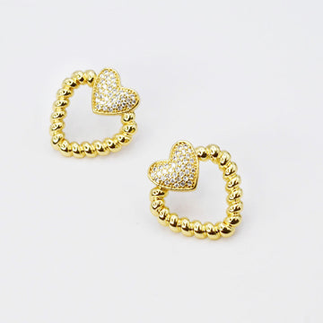 Adore Stud Earring Gold