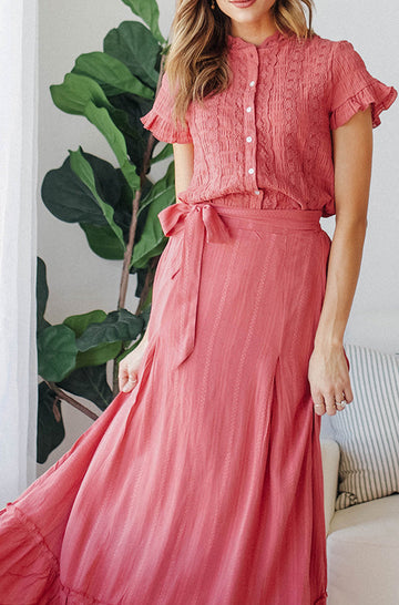 Palm Springs Lace Blouse - Nursing Friendly - FINAL SALE