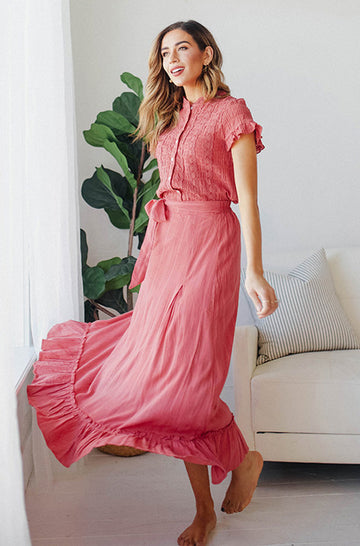 Palm Springs Maxi Skirt - Maternity Friendly - FINAL SALE