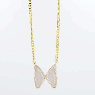 Shimmering Flutter Necklace