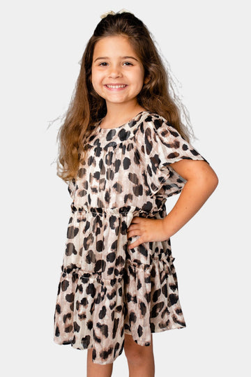 Kenzie Girl's Dress - Oreo