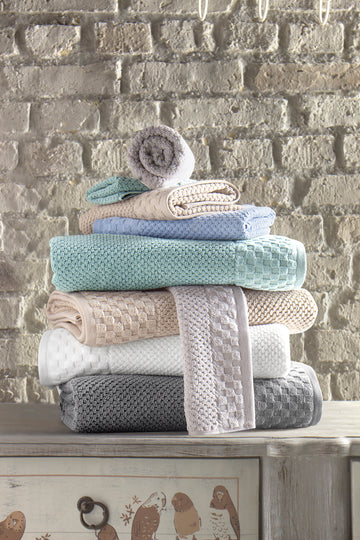 Boston Turkish Cotton Elegant Towel Set of 6 - Best Design Award