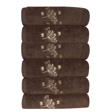 Camilla Turkish Cotton Washcloths - 6 Pieces