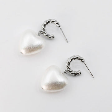 Darling Pearl Silver Earring