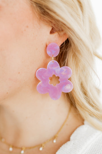 Linny Co xx BL Gigi Statement Earrings - Bubblegum