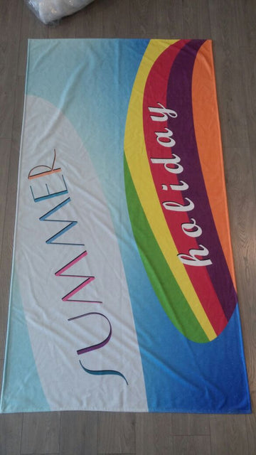 Miami Printed Turkish Cotton Summer Beach Towel