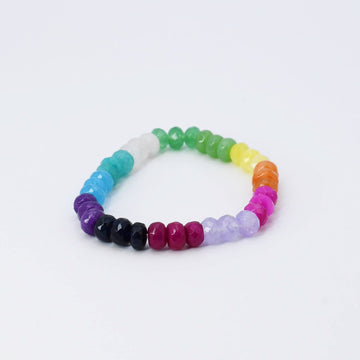 Multi Gemstone Beaded Bracelet