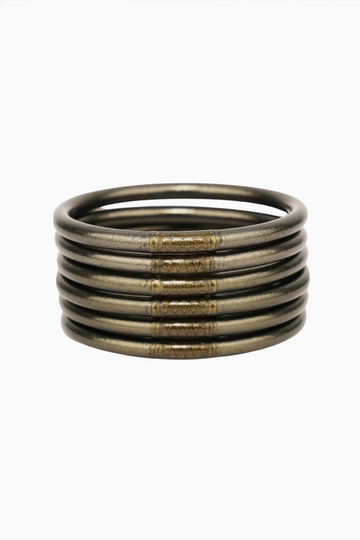 BuDha Girl All Weather Bangles - Flint