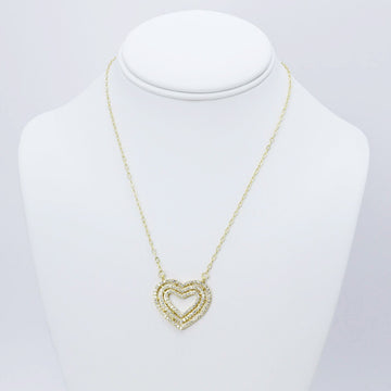 Pure Love Crystal Gold Necklace