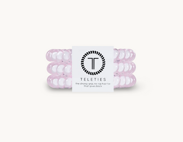 Teleties Small Ponytail Holder - Rose Water