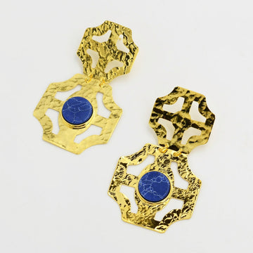 Stacey Marmol Blue Earrings
