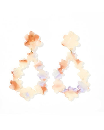 Bianca Statement Earrings - Lavender Honey