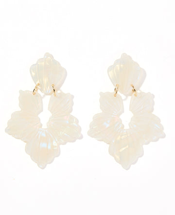 Michelle Statement Earring - Iridescent