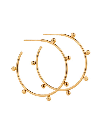 Lauren Gold Hoop - Large
