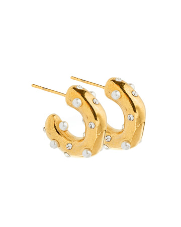 Kaitlyn Hold Hoop Earrings