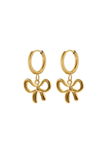 Lacey Dainty Hoop Gold