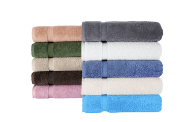 Villa Turkish Cotton Luxury Hotel Collection Bath Towels - 4 Pieces