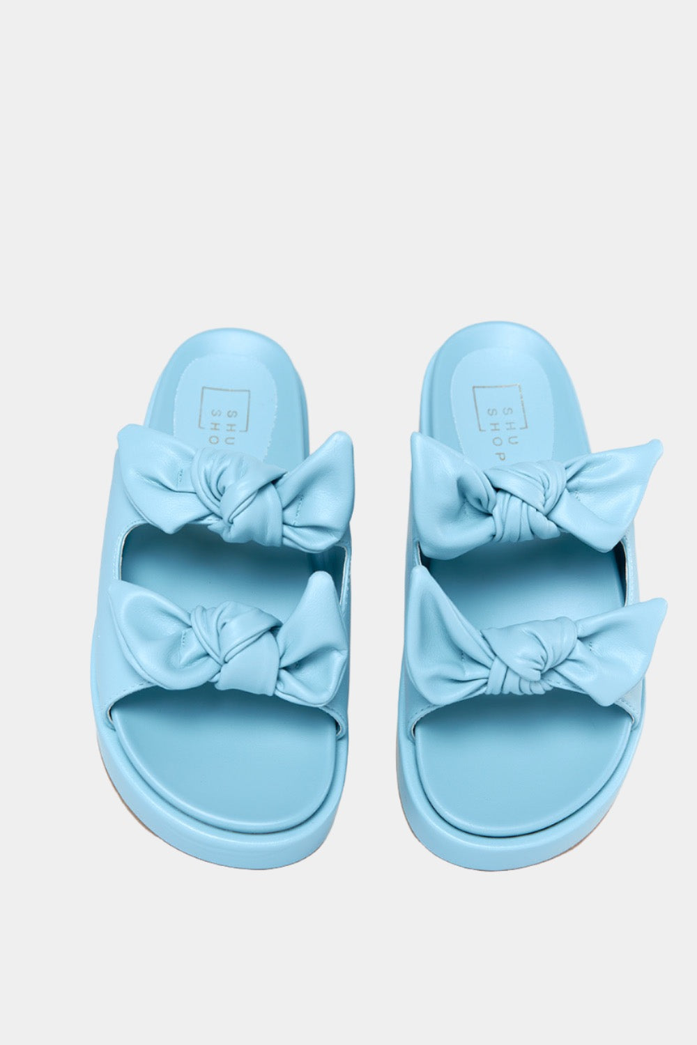 Kiki Bow Sandal - Light Blue