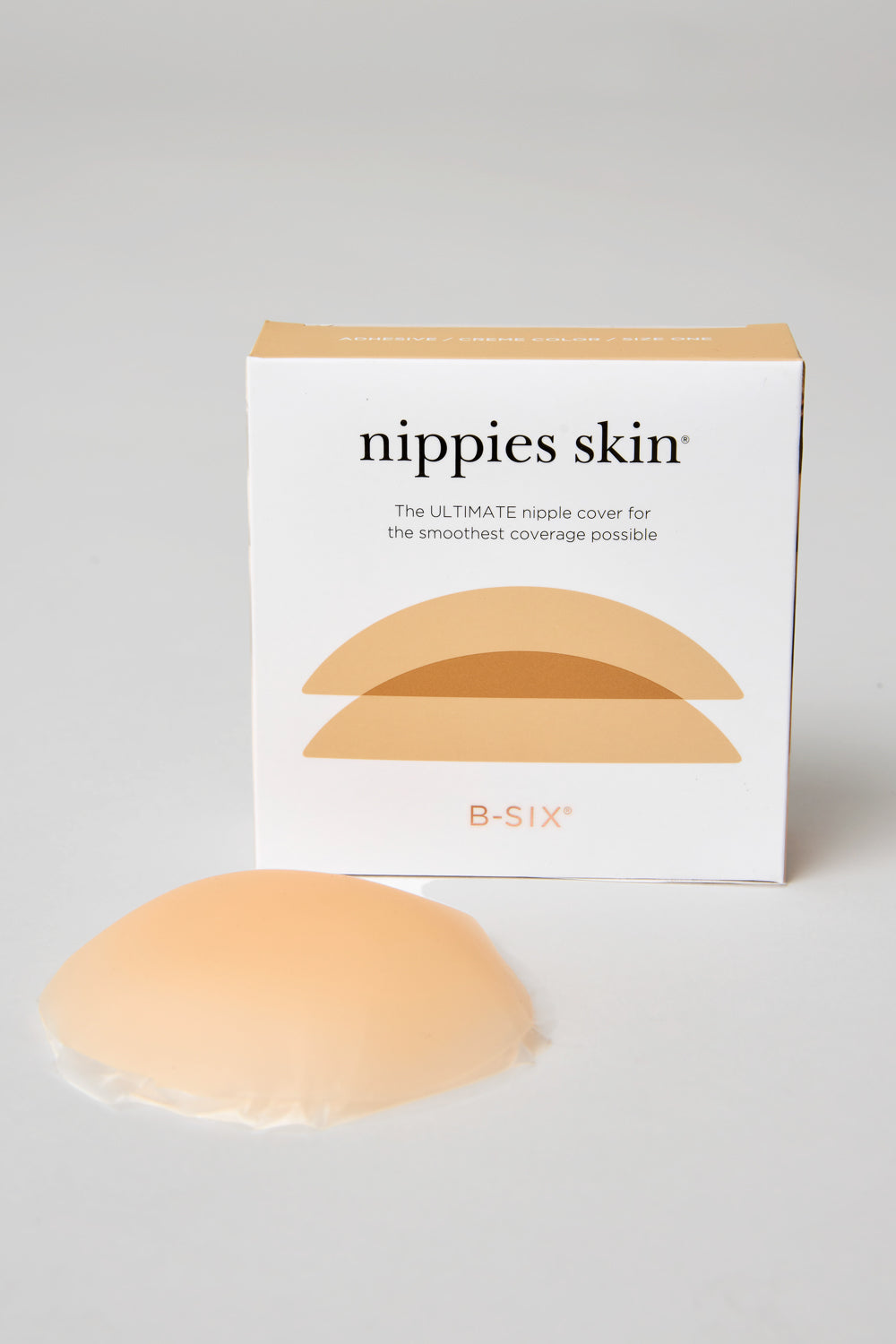 Adhesive Nipple Covers - Creme
