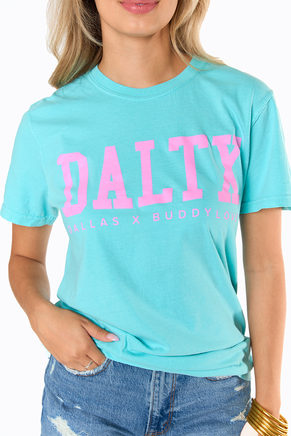 DALTX Graphic Tee - Chalky Mint