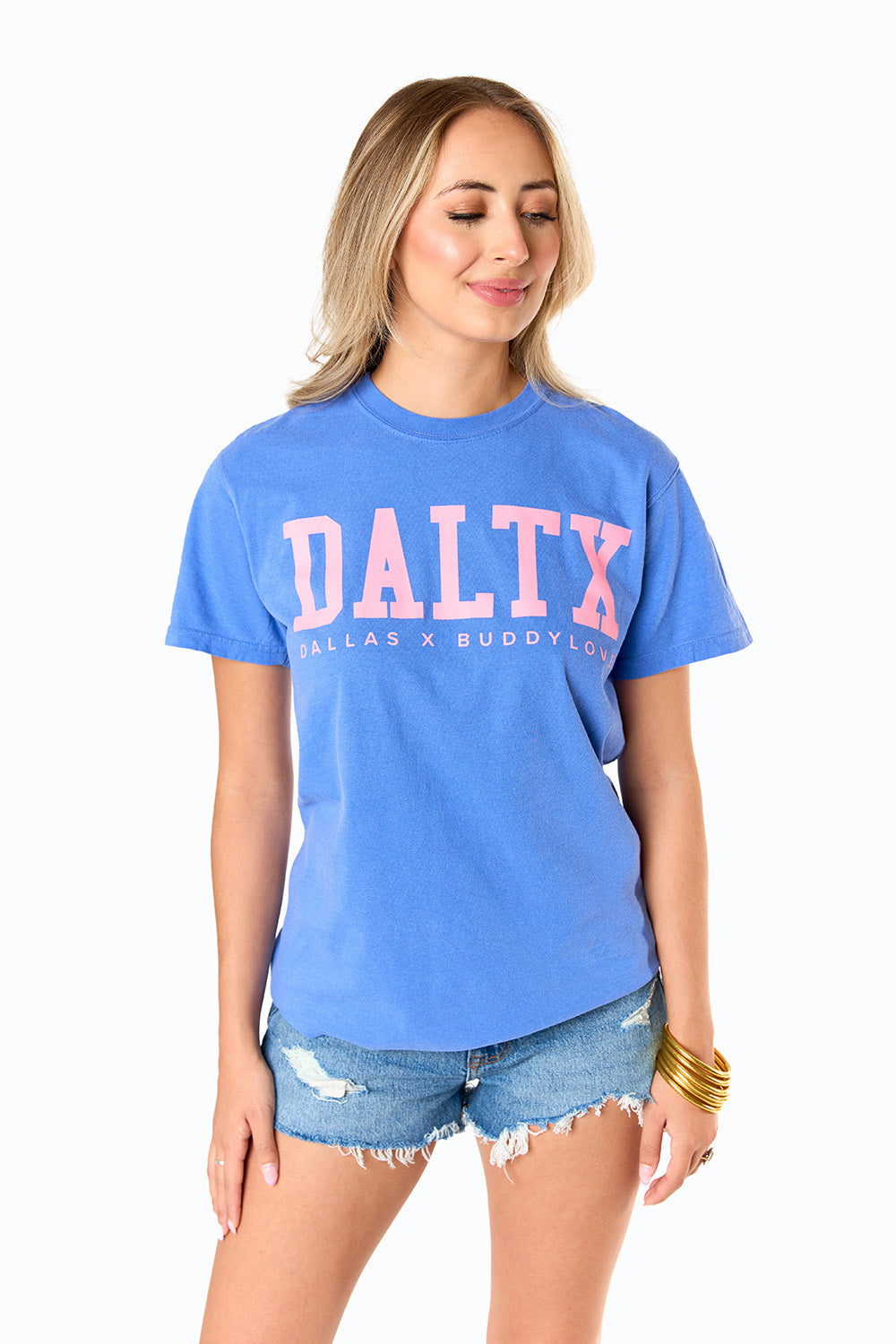 DALTX Graphic Tee - Flo Blue
