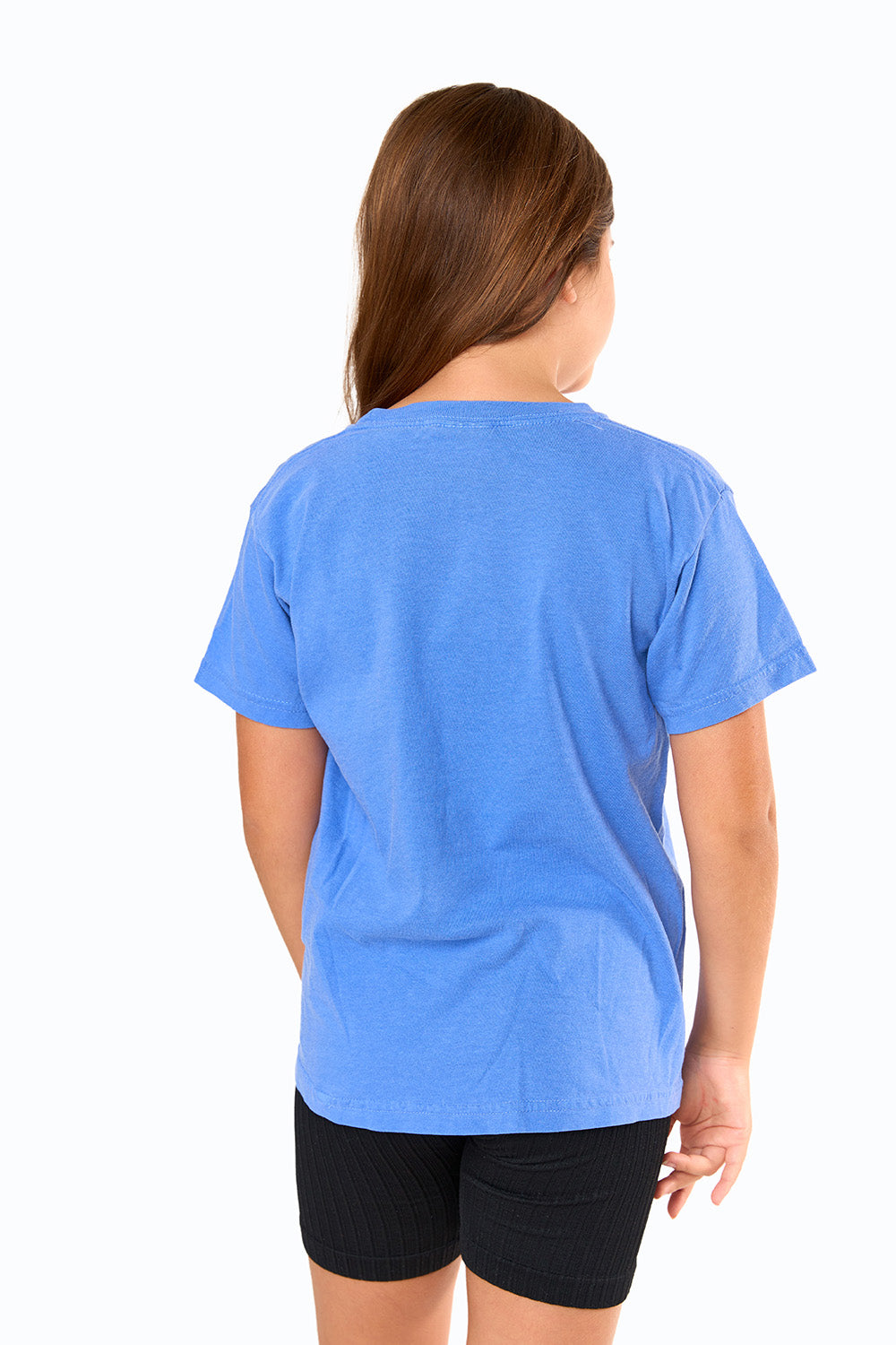 DALTX Youth Graphic Tee - Flo Blue