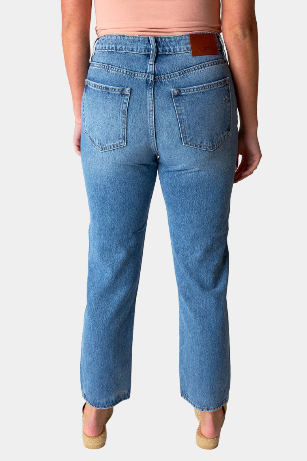 Tracey Classic Straight Jean - Medium Wash