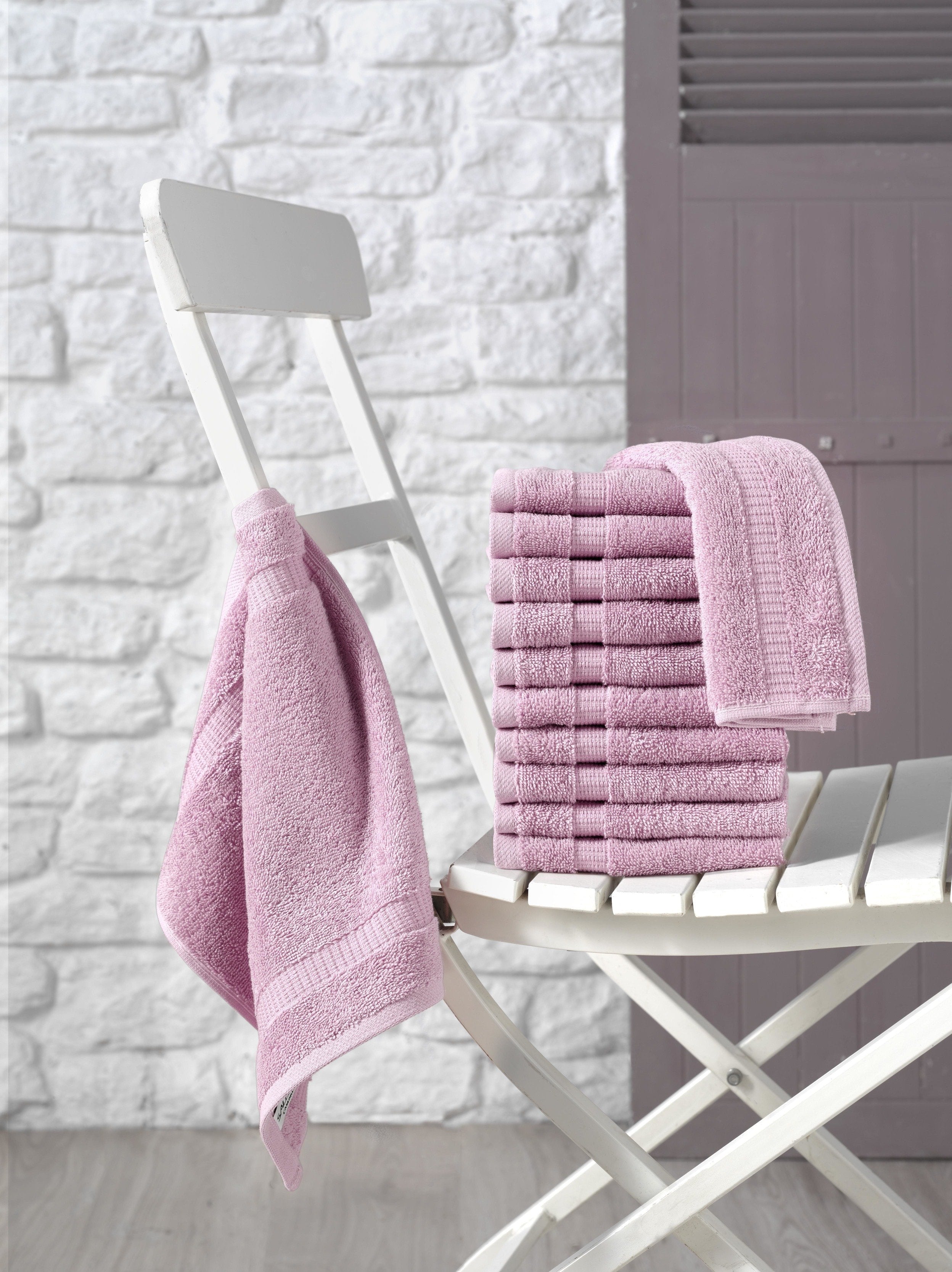 Cambridge Turkish Cotton Washcloths - 12 Pieces