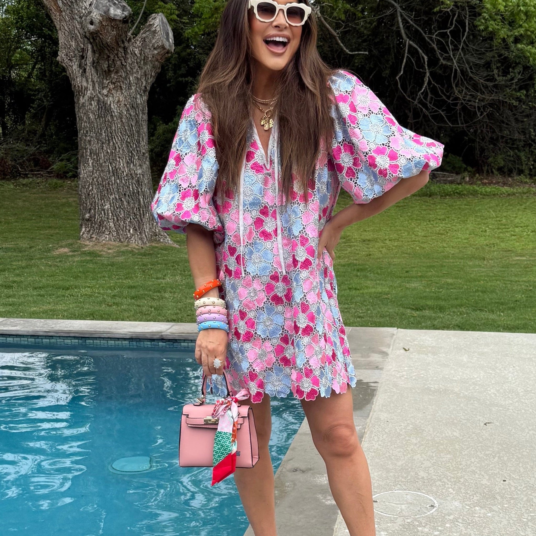 Deb Flower Power Mini Dress