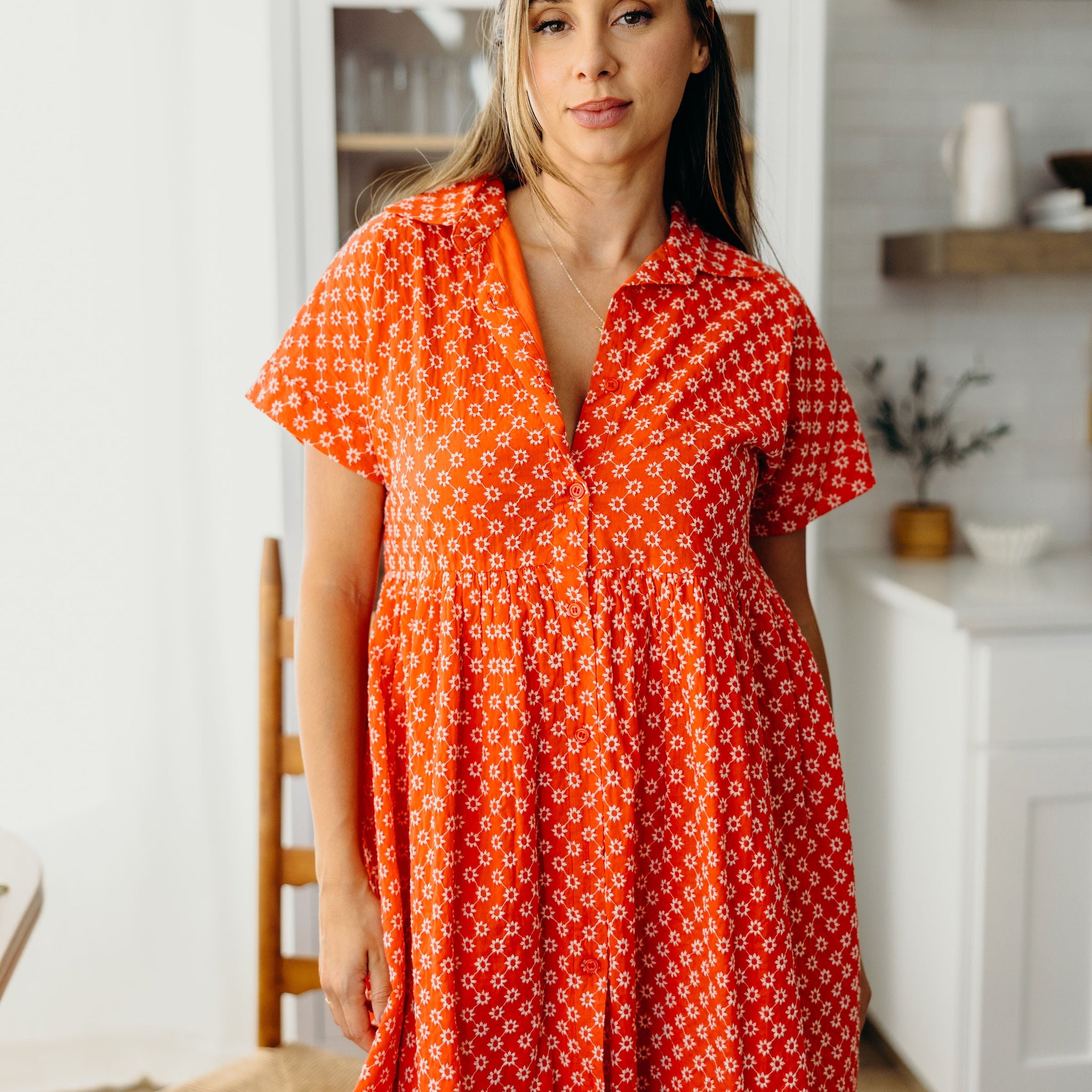 THE BLANCHE IN EMBROIDERED STARBURST