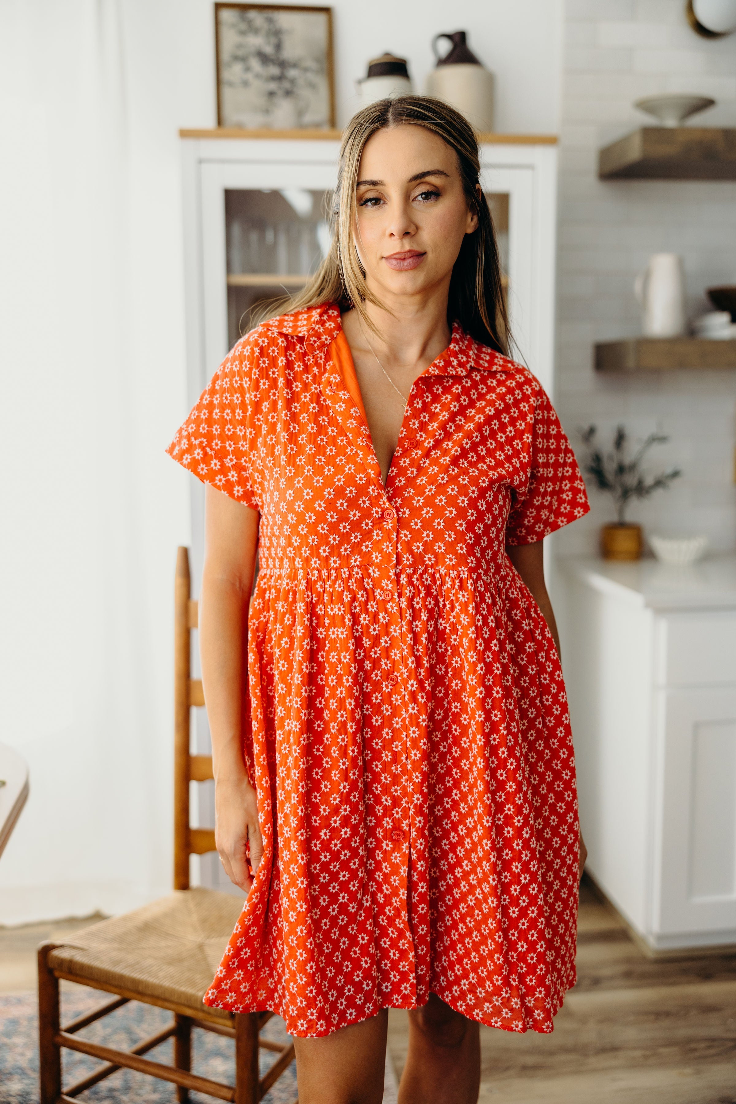 THE BLANCHE IN EMBROIDERED STARBURST