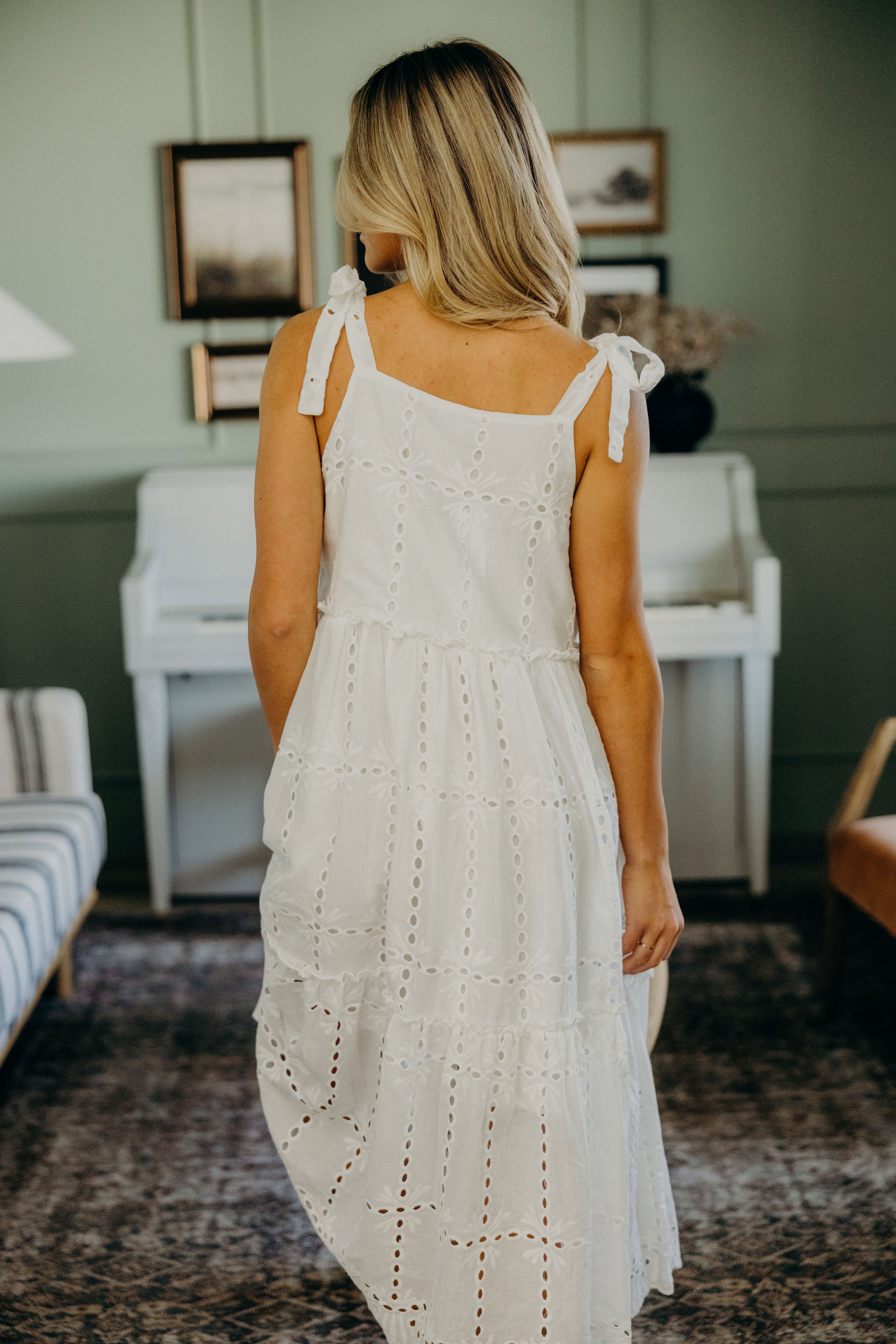 THE NARA IN WHITE EYELET