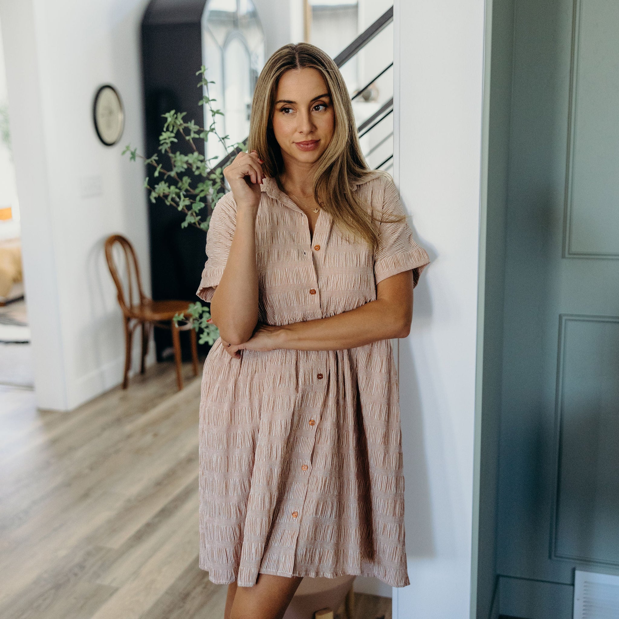 THE BLANCHE IN TERRACOTTA STRIPE