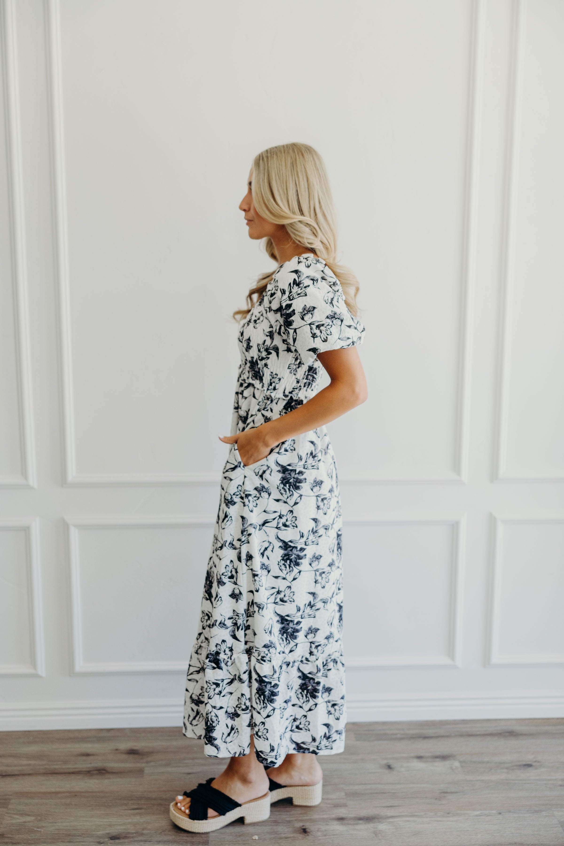 THE JENSEN IN MONOCHROME PETALS FINAL SALE