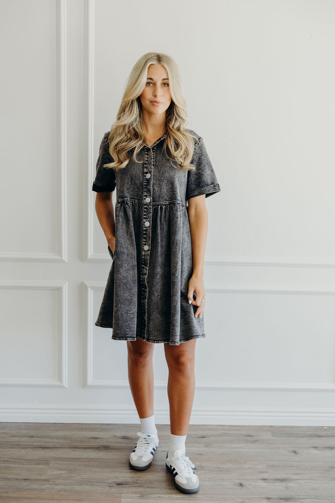 THE LENNOX IN BLACK DENIM