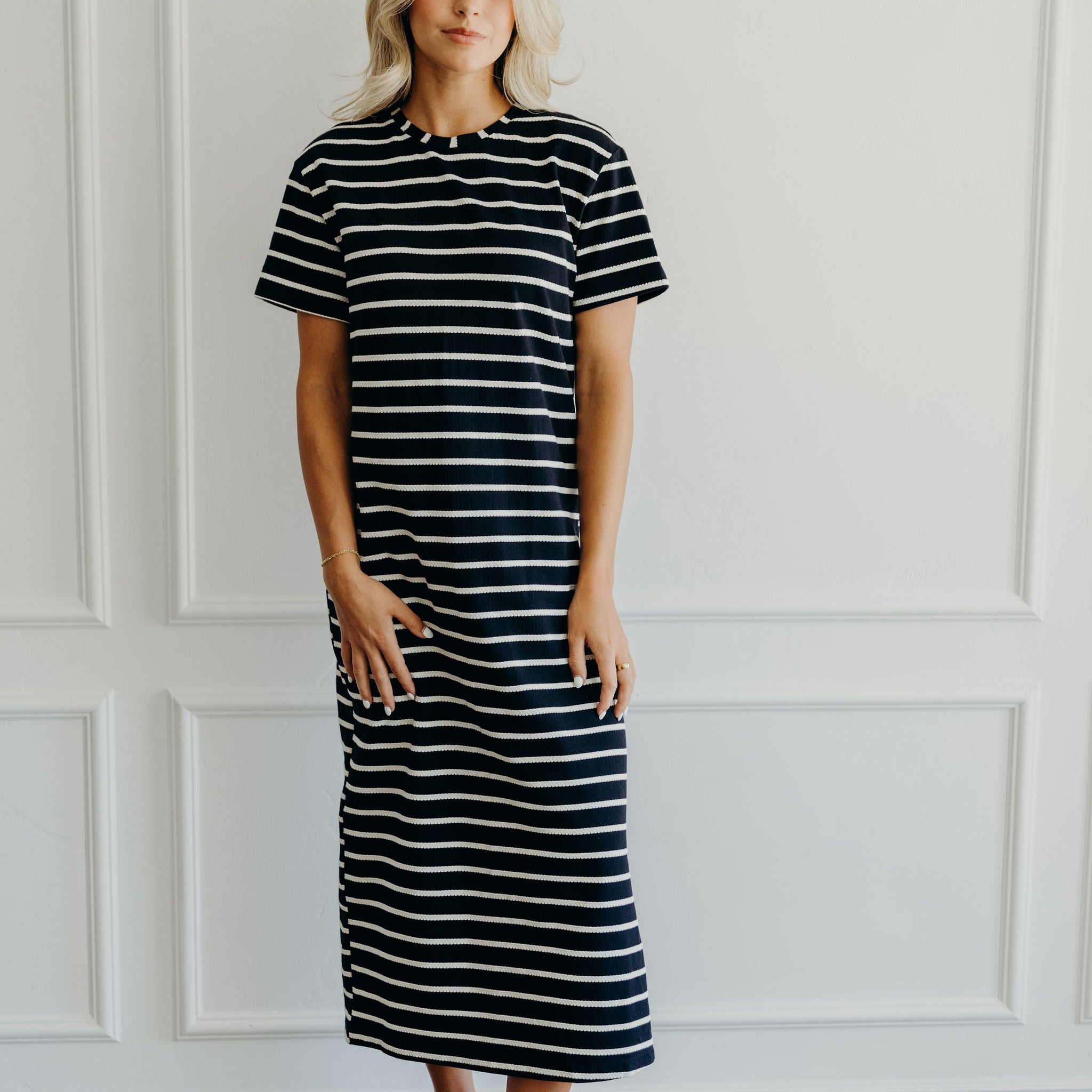 THE JETT IN IVORY STRIPED