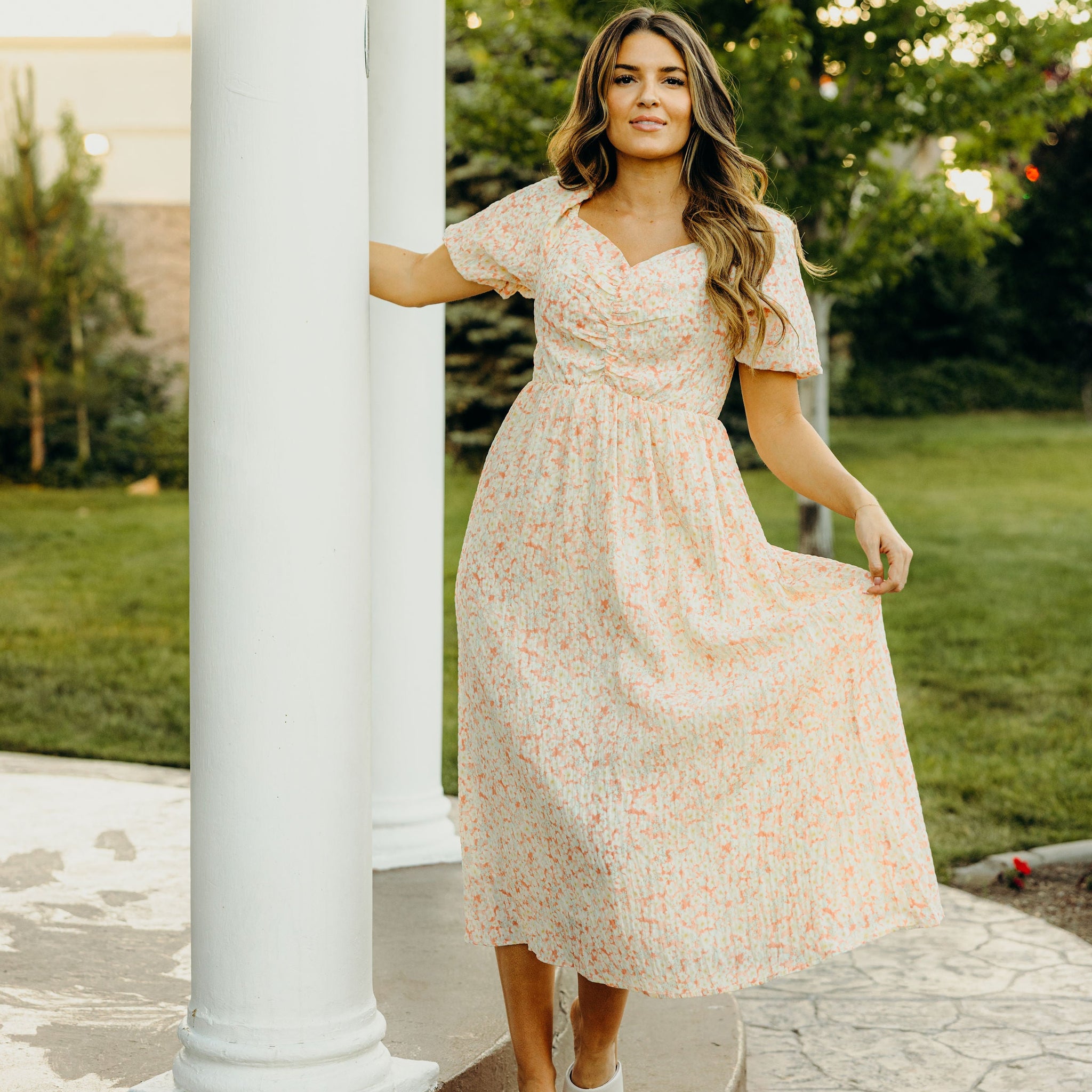 THE SUNDAY IN SEASHELL CORAL FINAL SALE