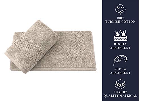 Mei-Tal Luxury 6 Piece Genuine Cotton Bath Towel Set