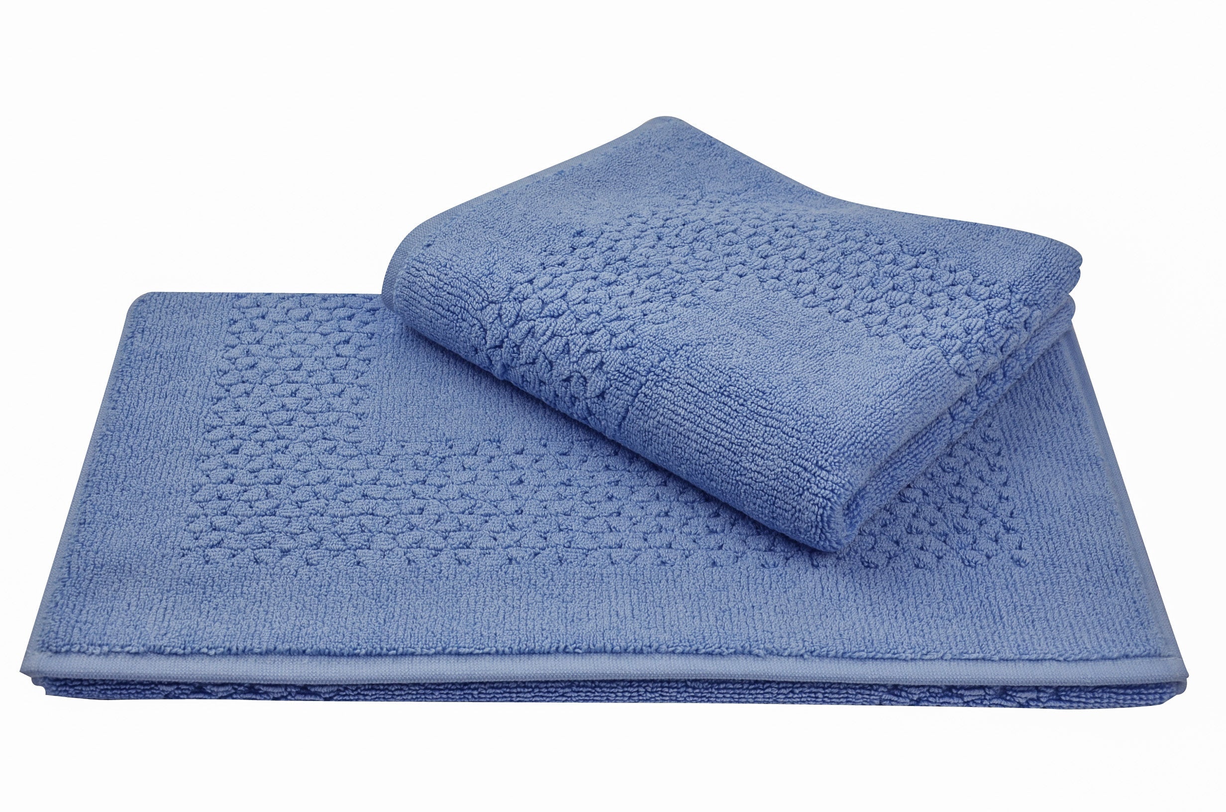 Mei-Tal Turkish Cotton Bath Mat - 2 Pieces
