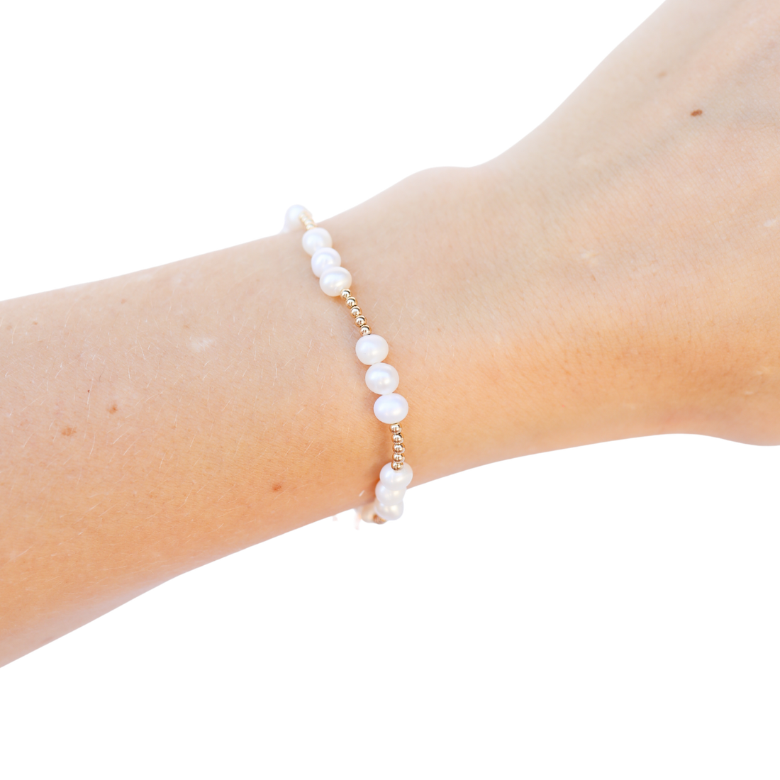 ILY Coastal Pearl Bracelet in Gold