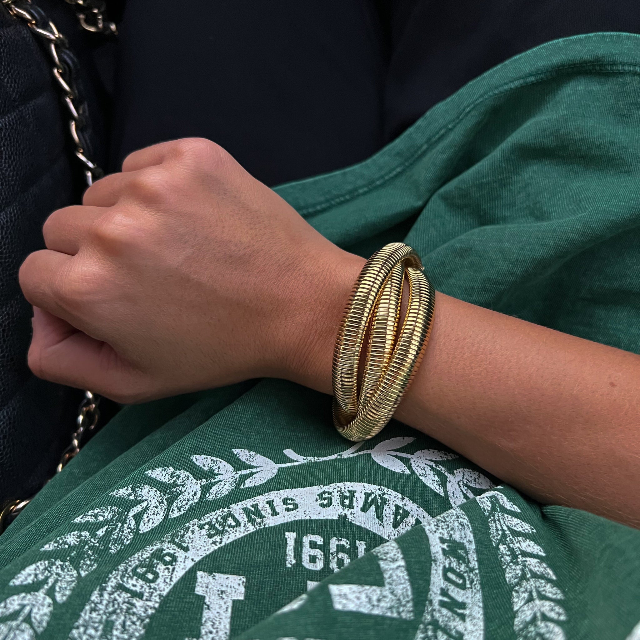 TRIPLE GOLD EMMA BRACELET