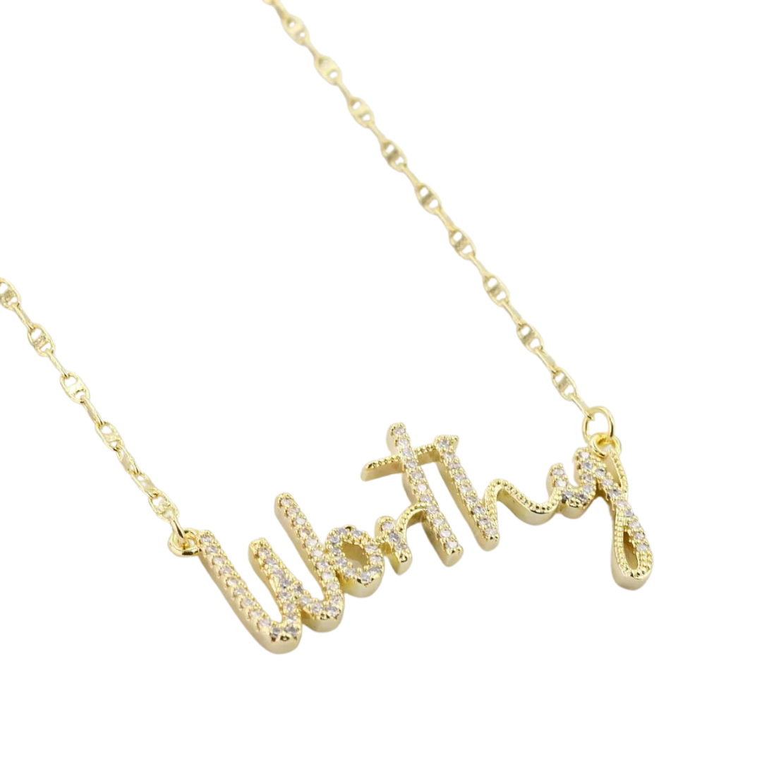 Worthy Gold Necklace