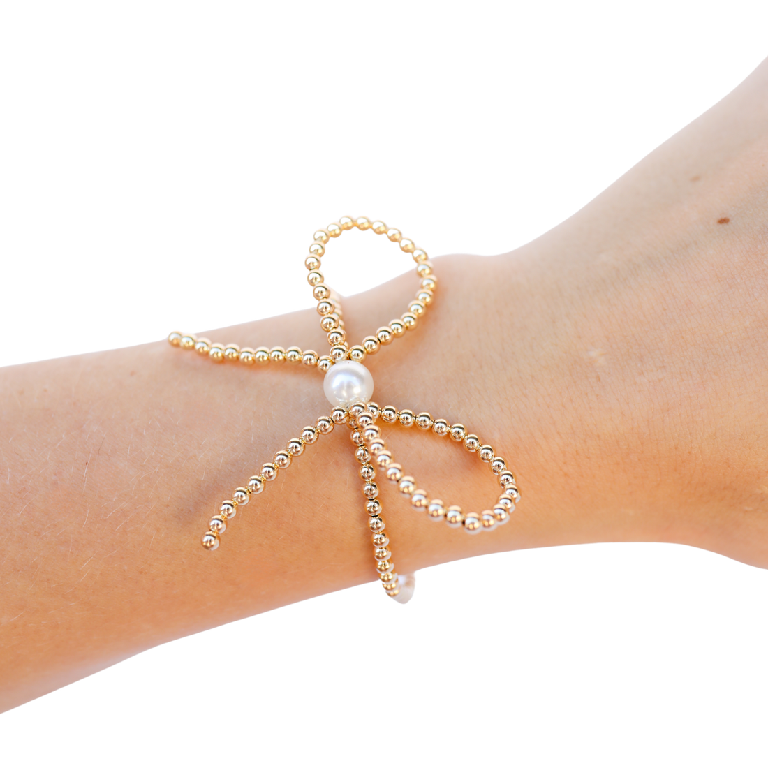 Gold Bow Bracelet