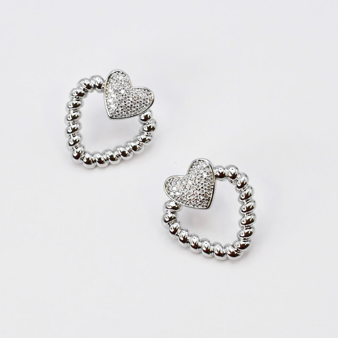 Adore Stud Earring Silver